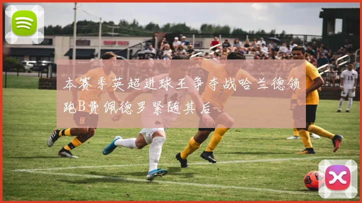 本赛季英超进球王争夺战哈兰德领跑B费佩德罗紧随其后
